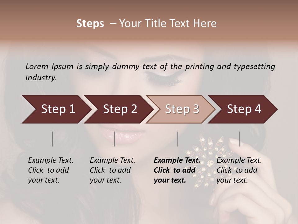 Face Perfect Vitality PowerPoint Template