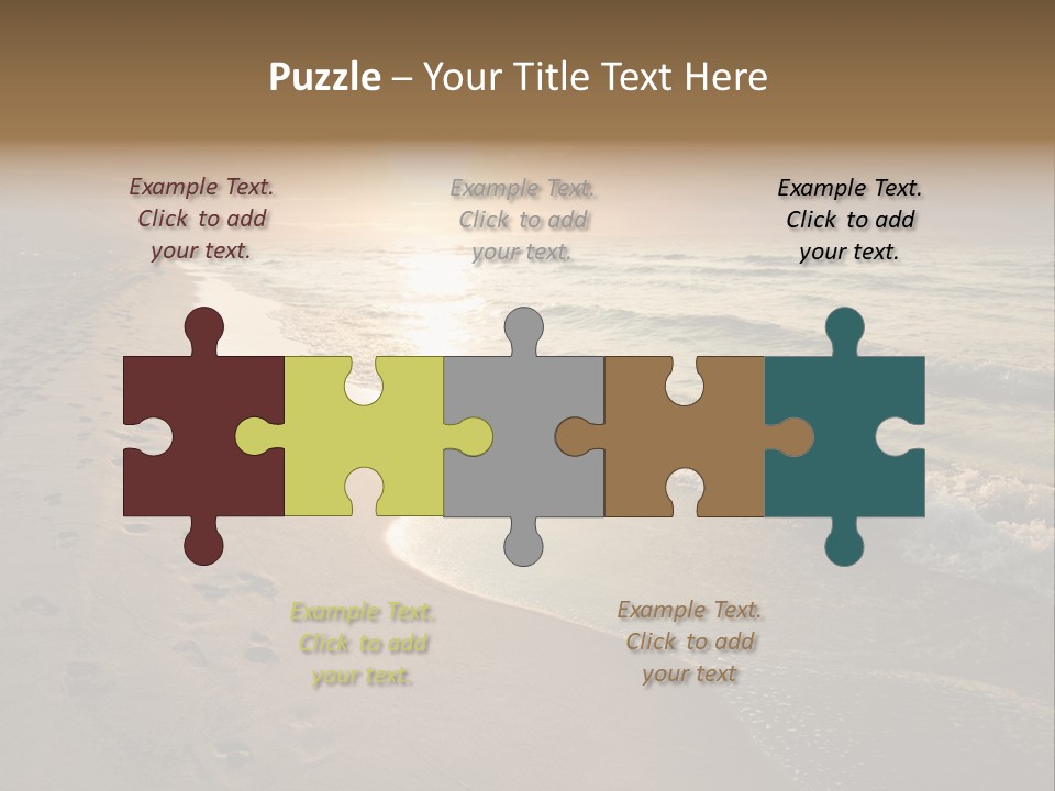 Moody Dusk Ocean PowerPoint Template