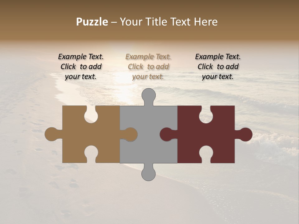 Moody Dusk Ocean PowerPoint Template