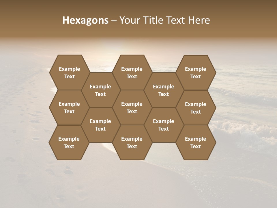 Moody Dusk Ocean PowerPoint Template