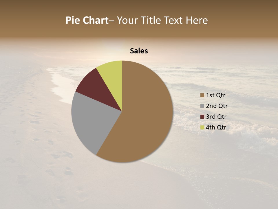 Moody Dusk Ocean PowerPoint Template