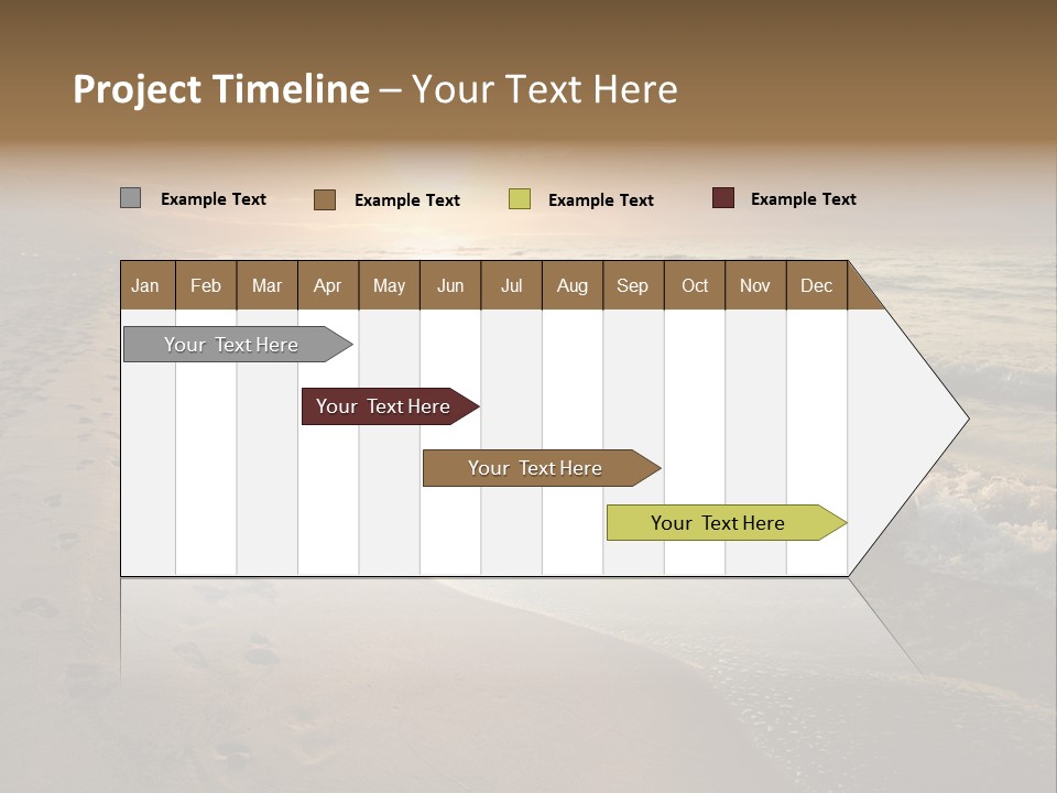 Moody Dusk Ocean PowerPoint Template
