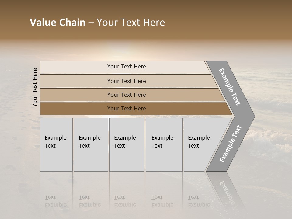 Moody Dusk Ocean PowerPoint Template