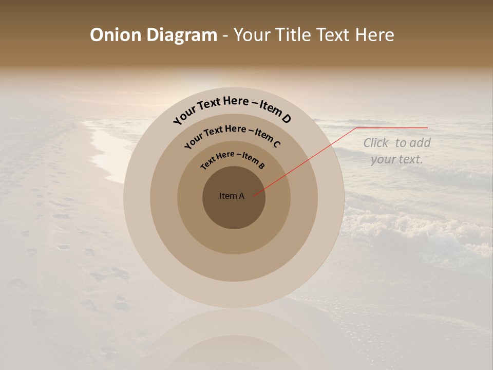 Moody Dusk Ocean PowerPoint Template