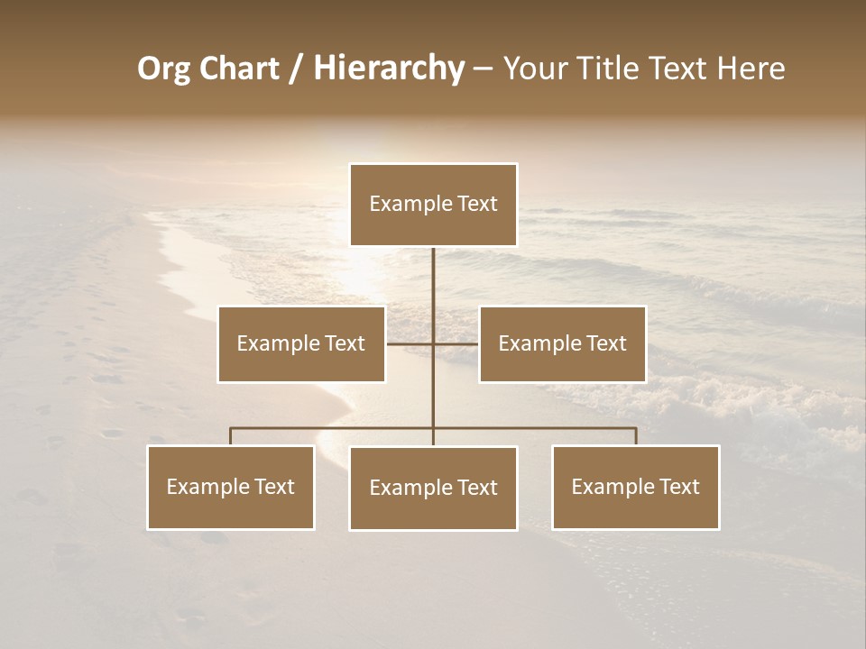 Moody Dusk Ocean PowerPoint Template
