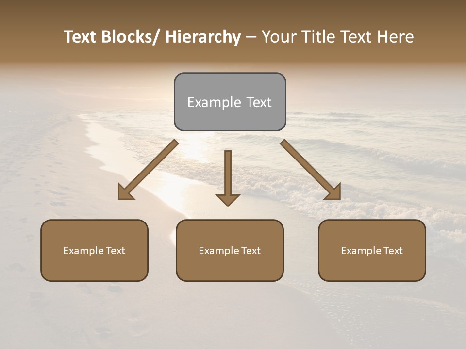 Moody Dusk Ocean PowerPoint Template