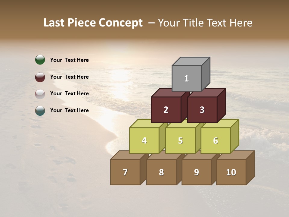 Moody Dusk Ocean PowerPoint Template