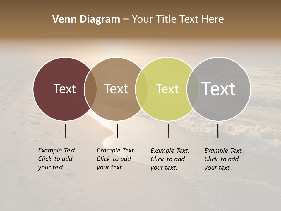 Moody Dusk Ocean PowerPoint Template