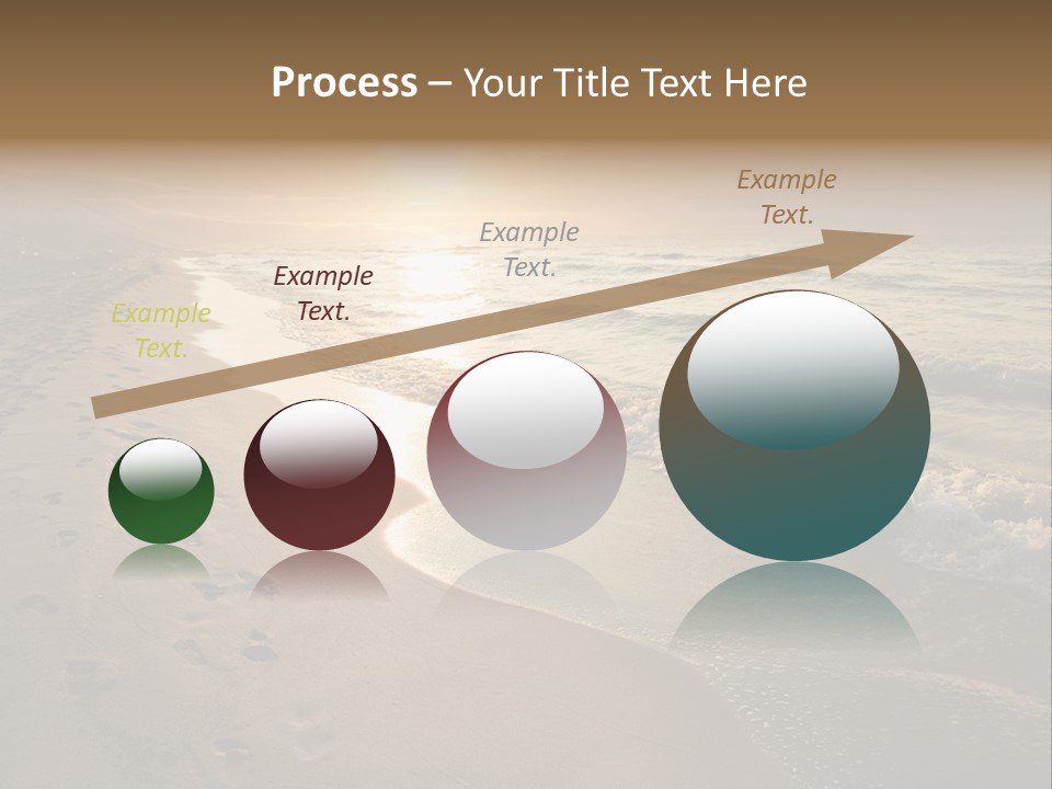 Moody Dusk Ocean PowerPoint Template