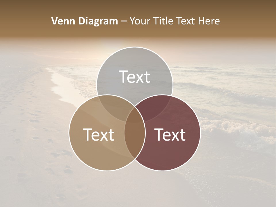 Moody Dusk Ocean PowerPoint Template