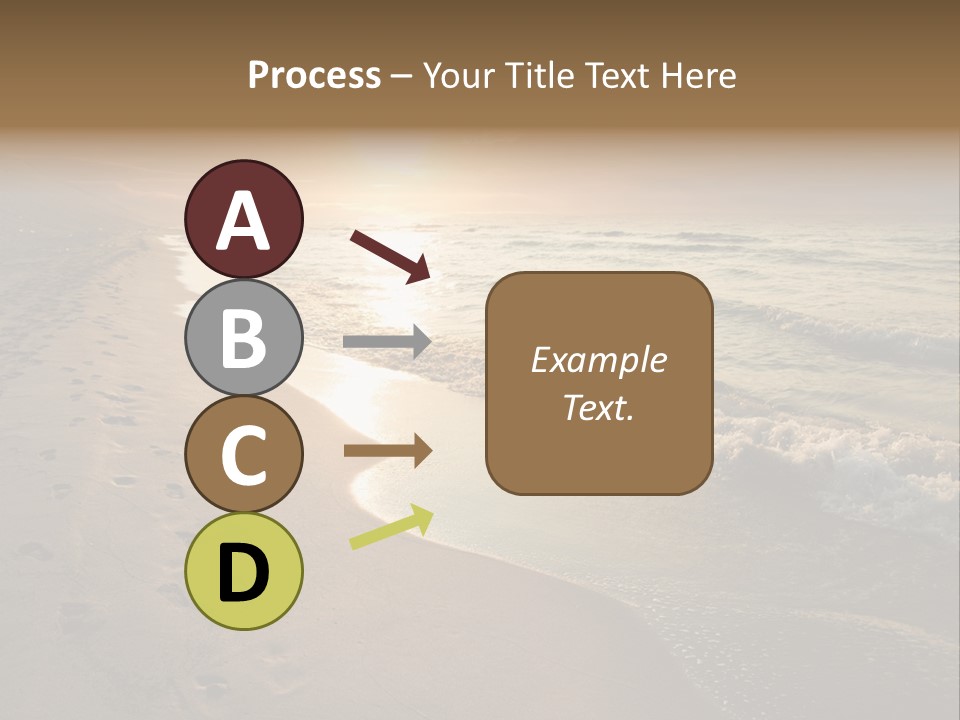 Moody Dusk Ocean PowerPoint Template