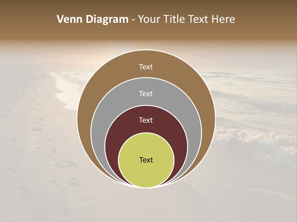 Moody Dusk Ocean PowerPoint Template