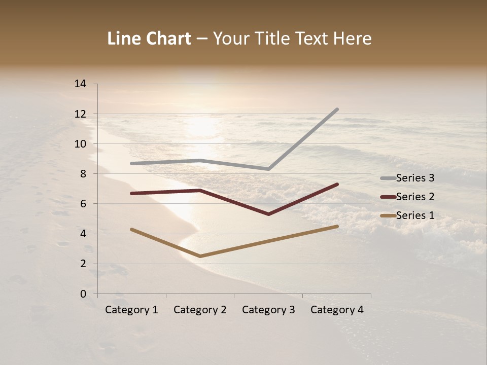 Moody Dusk Ocean PowerPoint Template