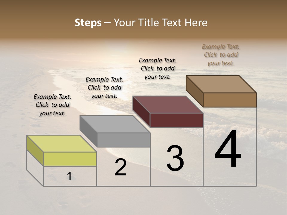 Moody Dusk Ocean PowerPoint Template