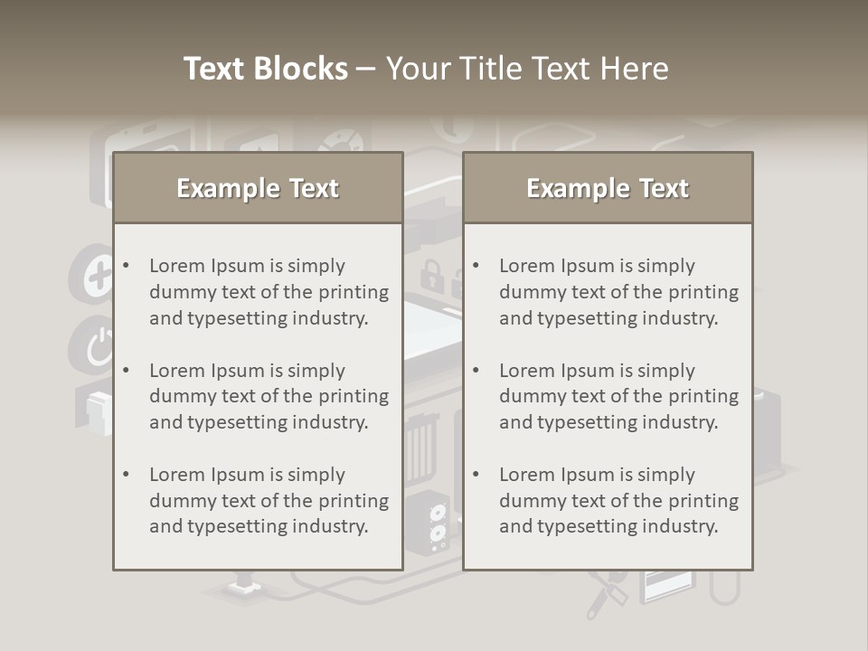 Mobile Icon Symbol PowerPoint Template
