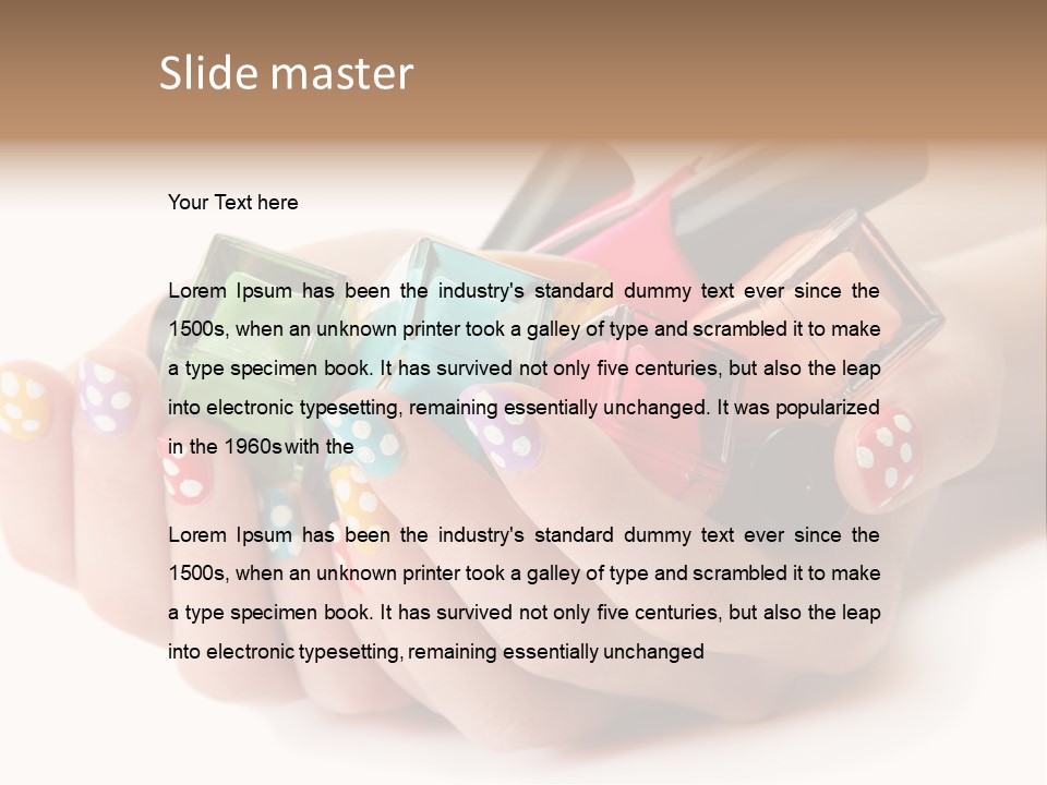 Container Pink Palette PowerPoint Template