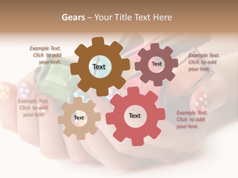 Container Pink Palette PowerPoint Template