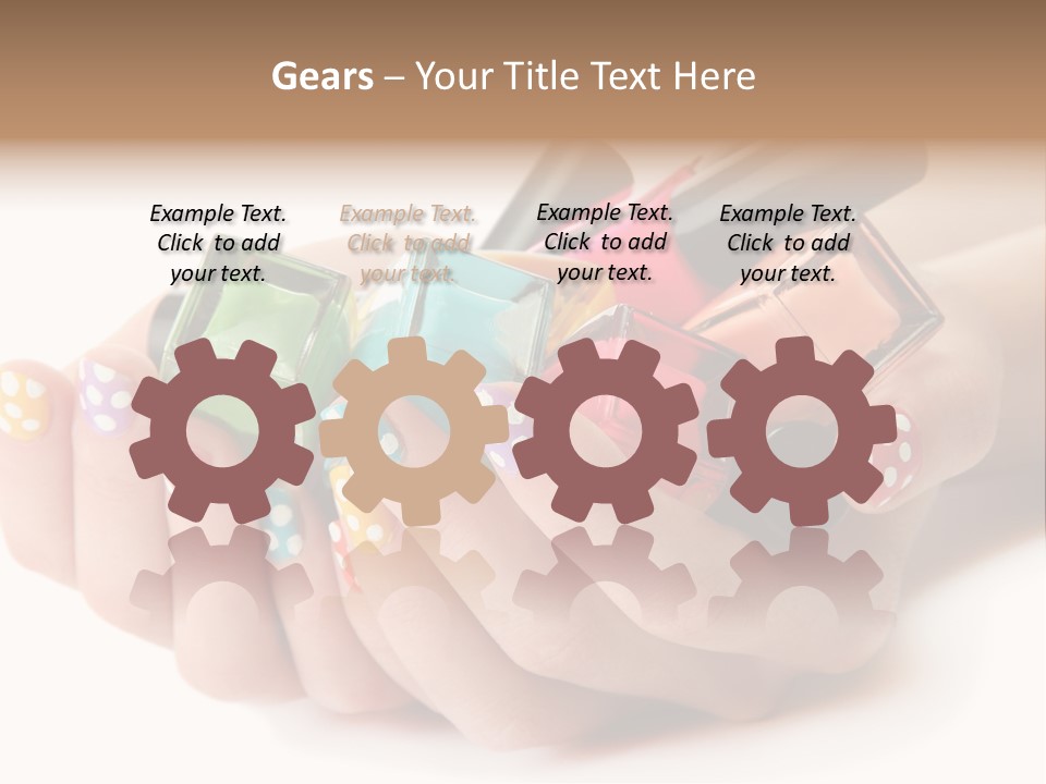 Container Pink Palette PowerPoint Template