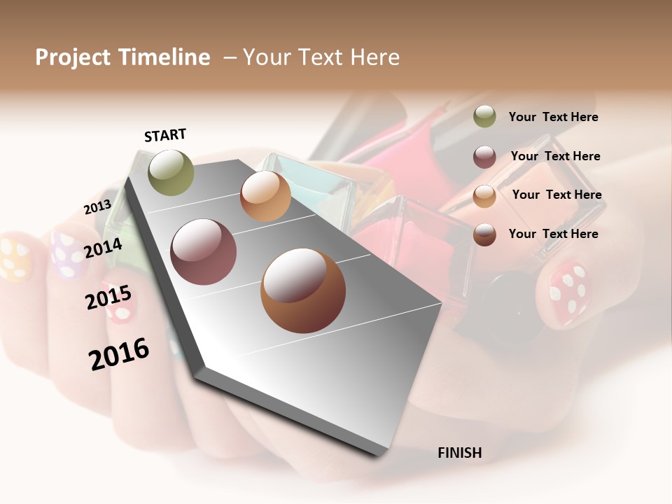 Container Pink Palette PowerPoint Template