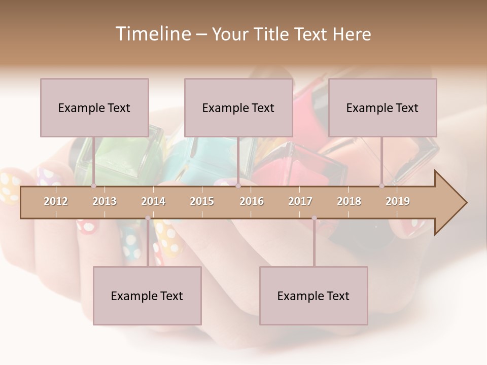 Container Pink Palette PowerPoint Template