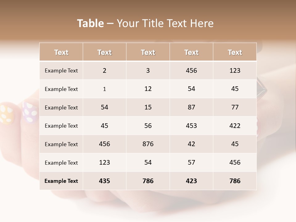 Container Pink Palette PowerPoint Template