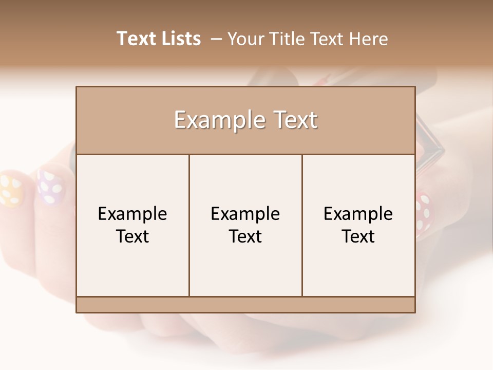 Container Pink Palette PowerPoint Template