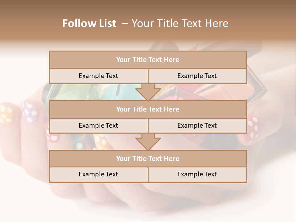 Container Pink Palette PowerPoint Template