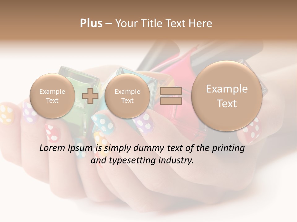 Container Pink Palette PowerPoint Template