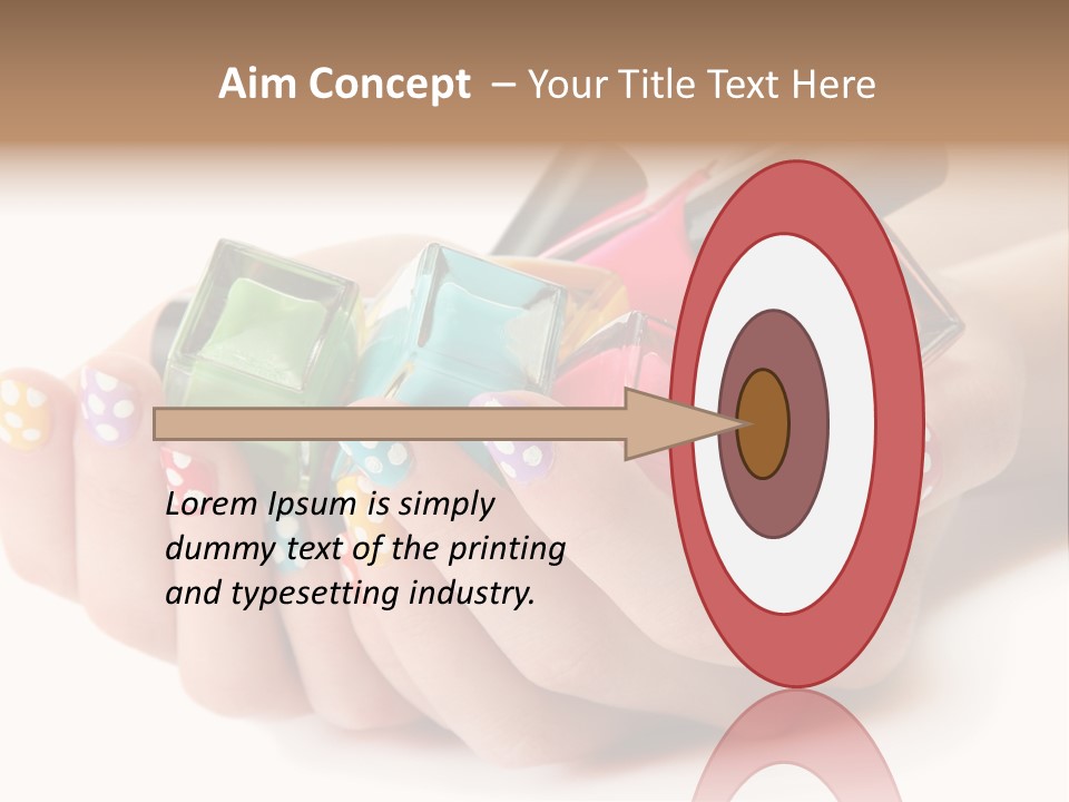 Container Pink Palette PowerPoint Template