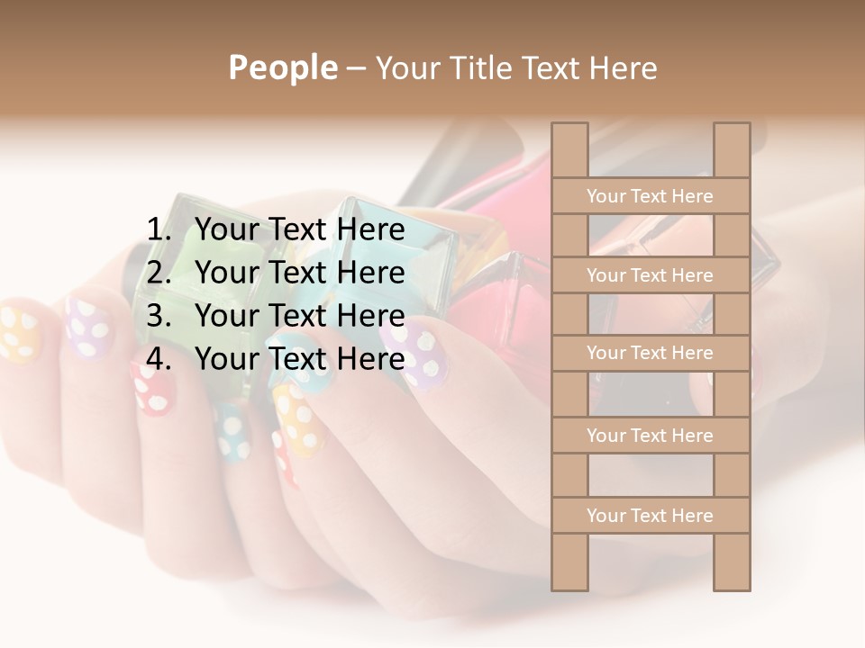 Container Pink Palette PowerPoint Template
