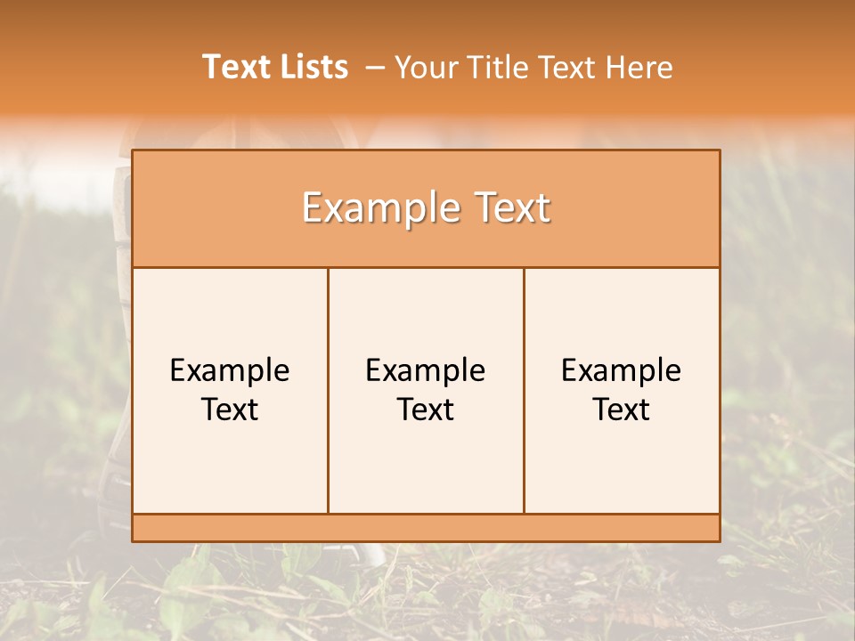 Hike Health Cross PowerPoint Template