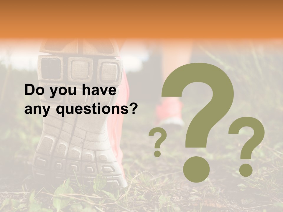 Hike Health Cross PowerPoint Template