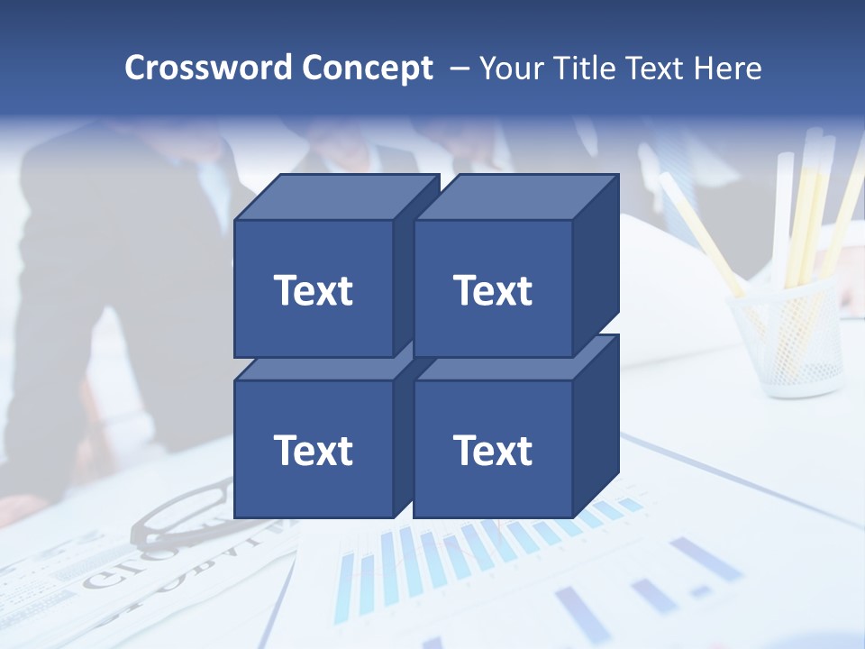 Businesswoman Occupation Male PowerPoint Template