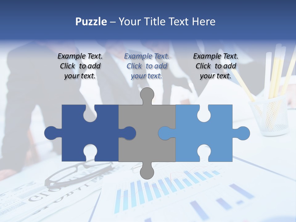 Businesswoman Occupation Male PowerPoint Template