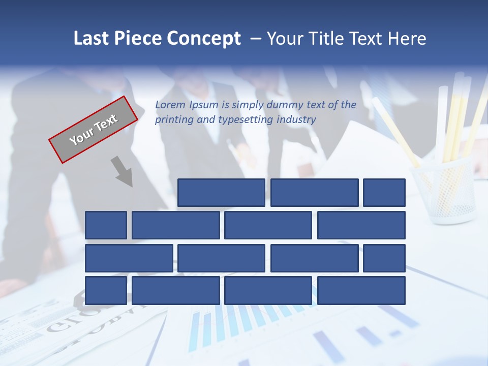 Businesswoman Occupation Male PowerPoint Template