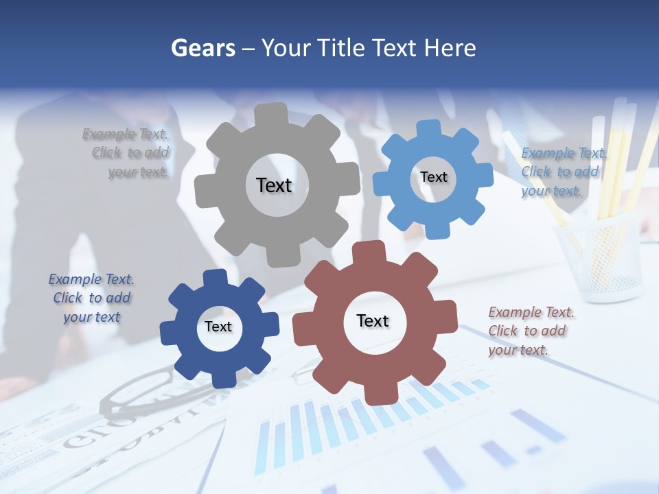 Businesswoman Occupation Male PowerPoint Template