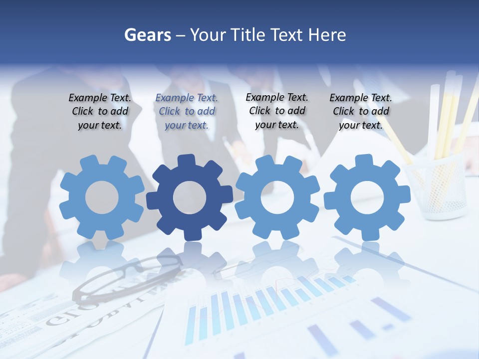 Businesswoman Occupation Male PowerPoint Template