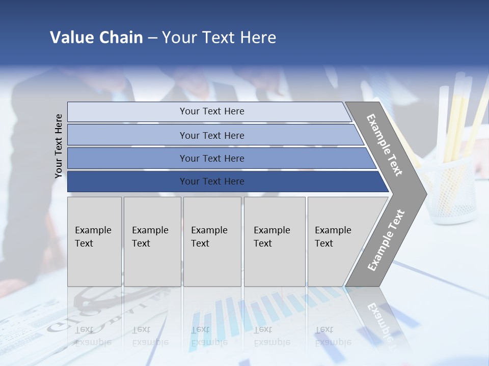 Businesswoman Occupation Male PowerPoint Template