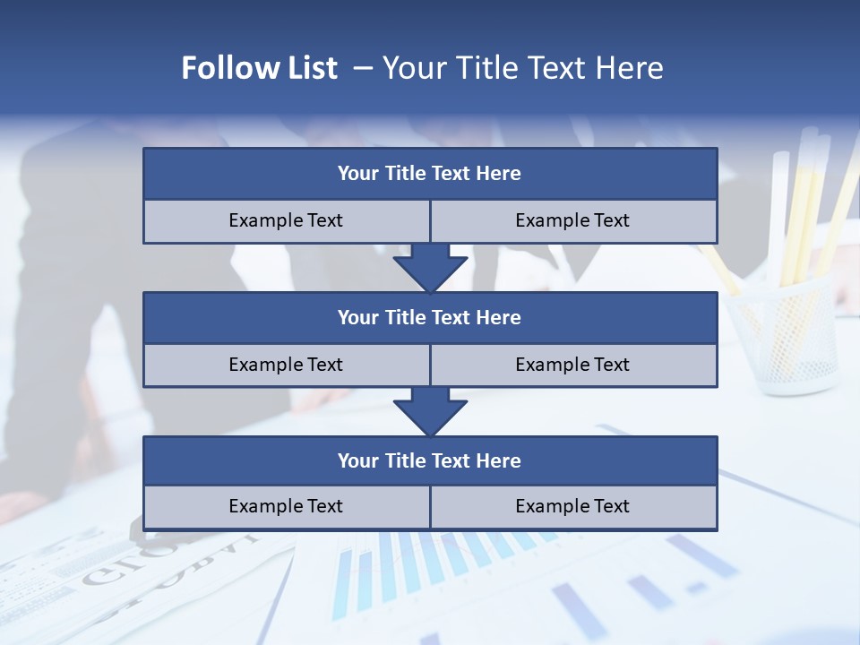 Businesswoman Occupation Male PowerPoint Template