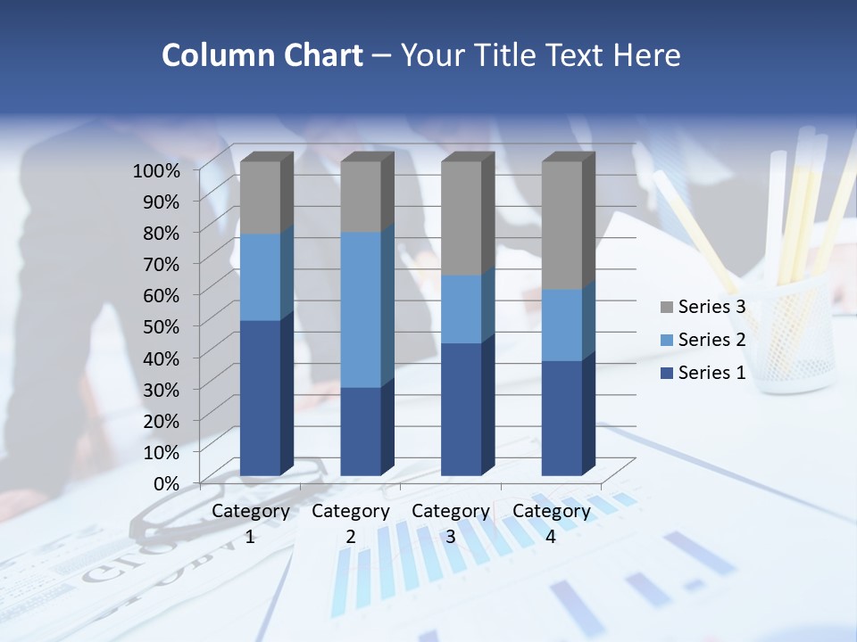 Businesswoman Occupation Male PowerPoint Template