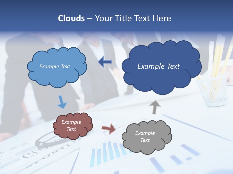 Businesswoman Occupation Male PowerPoint Template