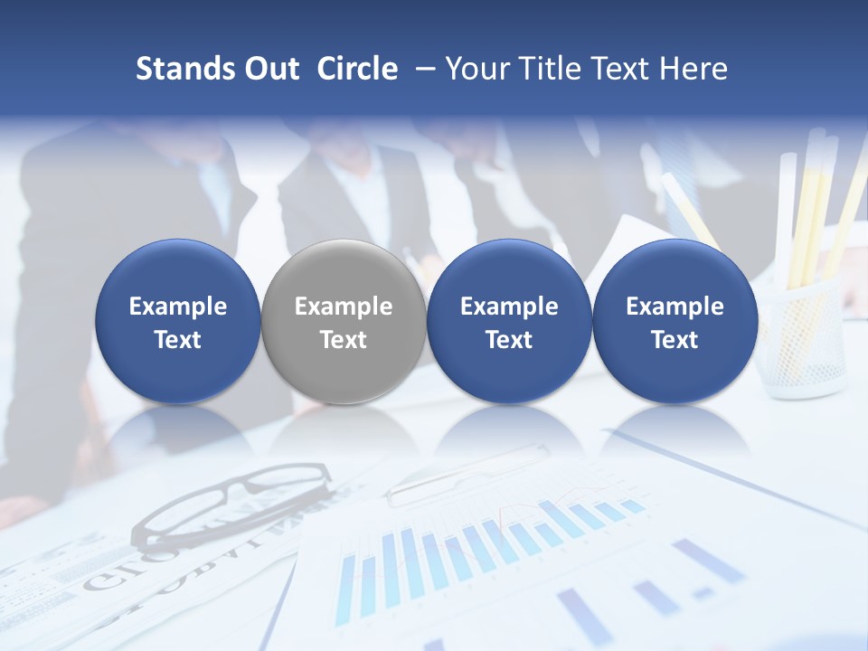 Businesswoman Occupation Male PowerPoint Template