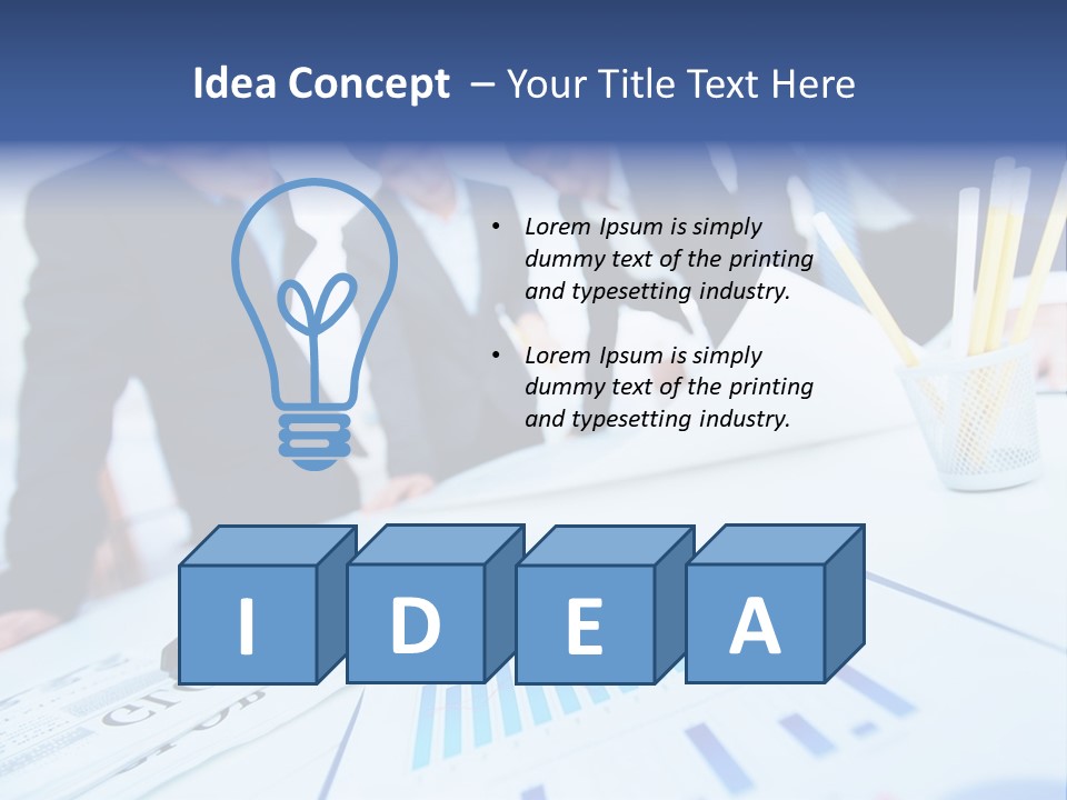 Businesswoman Occupation Male PowerPoint Template