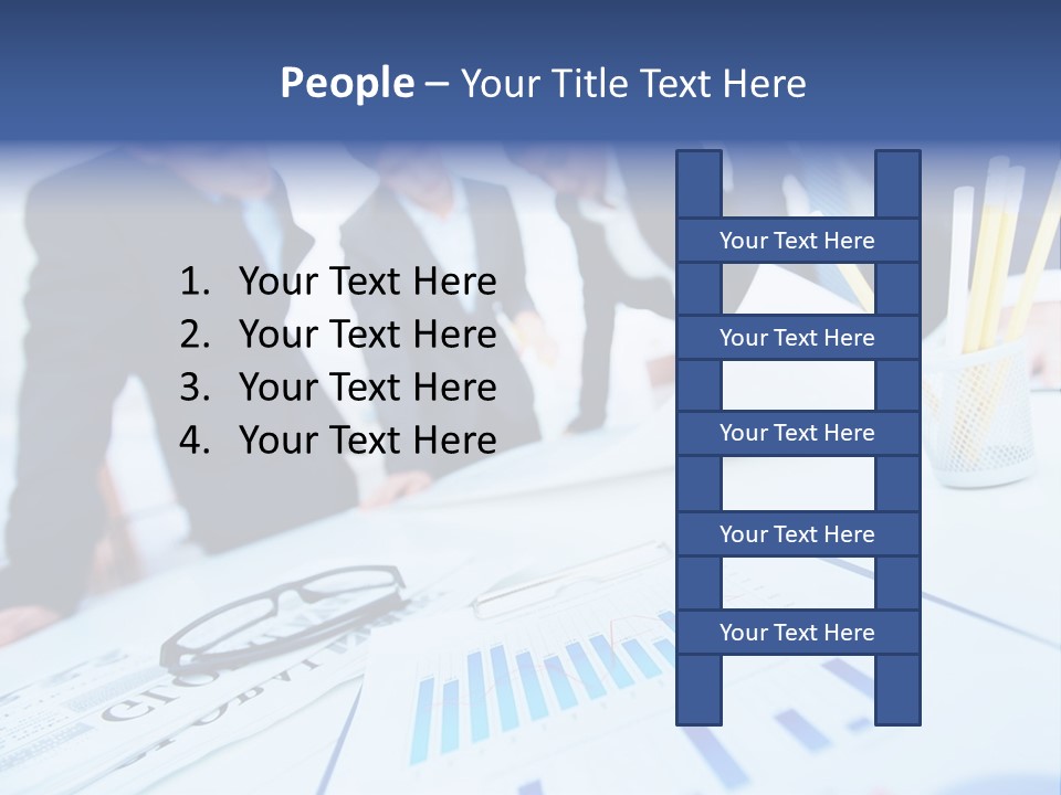 Businesswoman Occupation Male PowerPoint Template