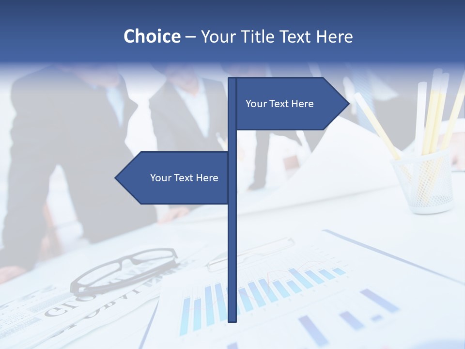 Businesswoman Occupation Male PowerPoint Template