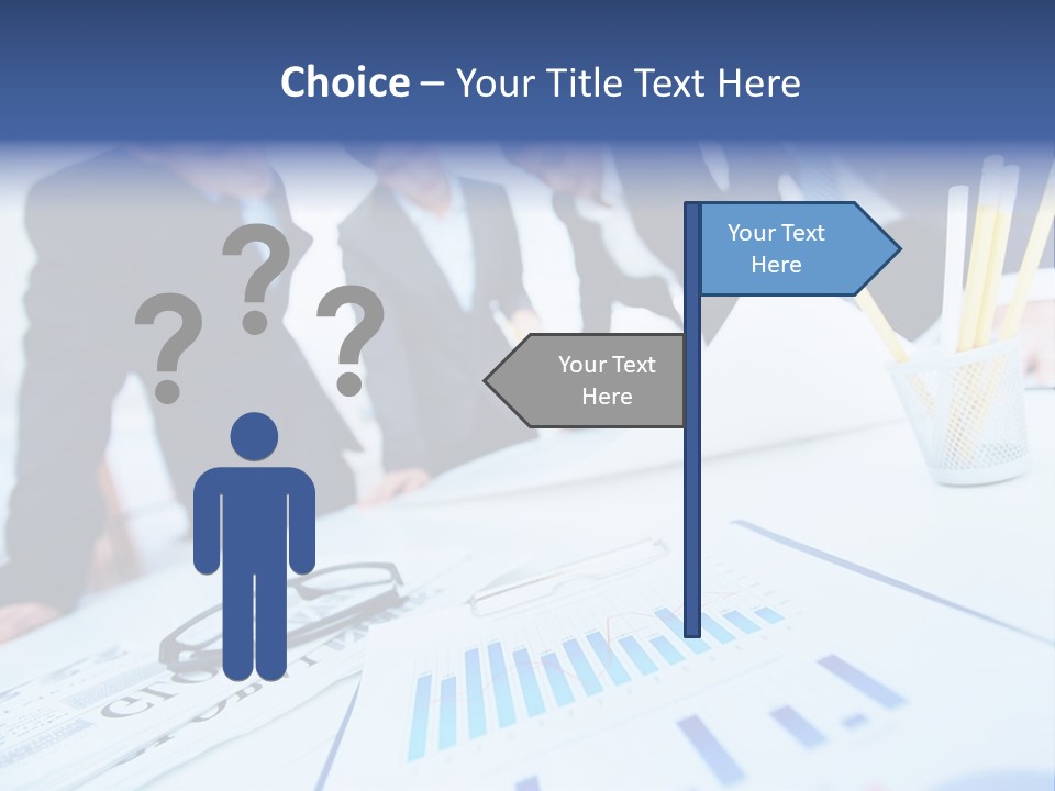 Businesswoman Occupation Male PowerPoint Template