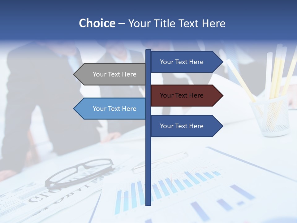 Businesswoman Occupation Male PowerPoint Template