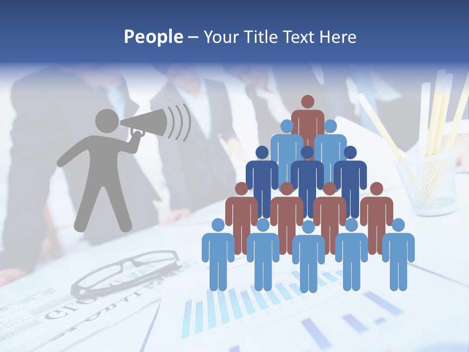 Businesswoman Occupation Male PowerPoint Template