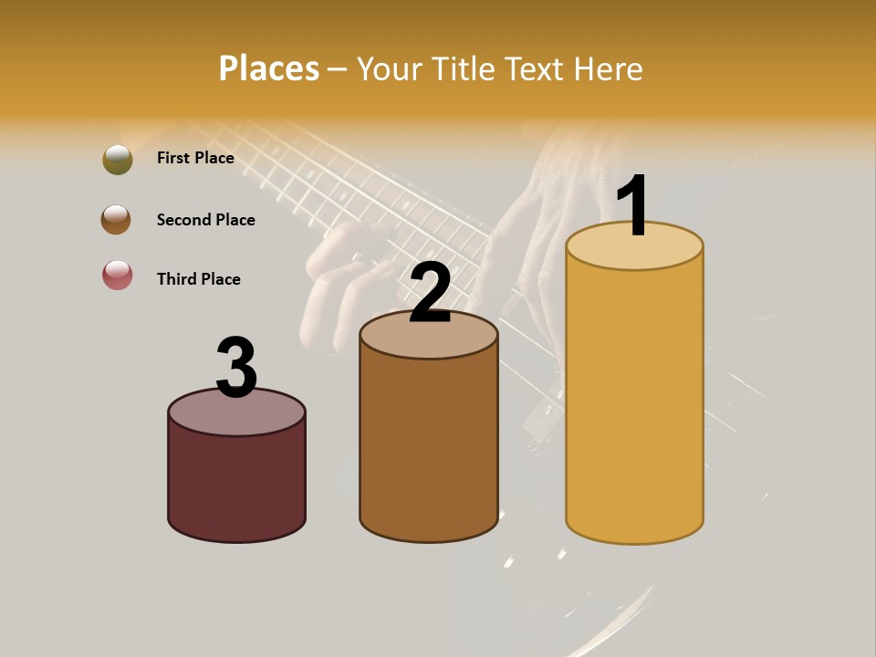 Heavy Bass Electrical PowerPoint Template