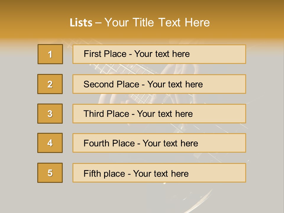Heavy Bass Electrical PowerPoint Template